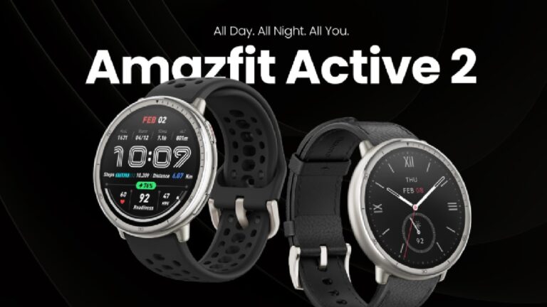 Amazfit Active 2 with 10 Days Battery 60Hz Amoled Display Launch in India 22 April Specifications More