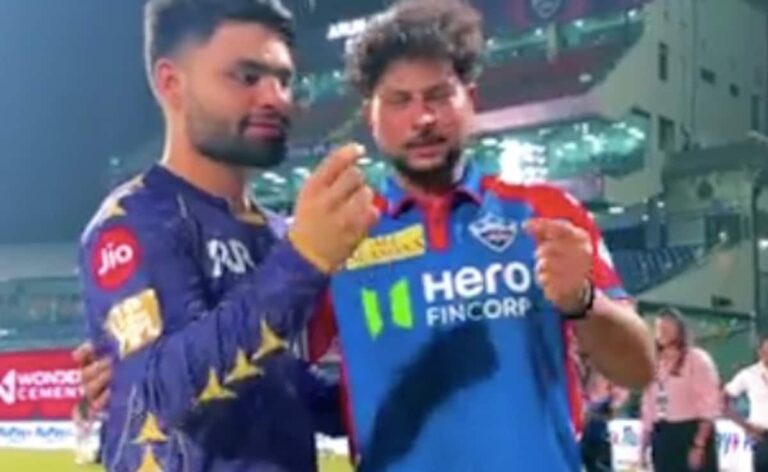 Delhi Capitals Breaks Silence as Kuldeep Yadav-Rinku Singh Slap Row Stuns Internet