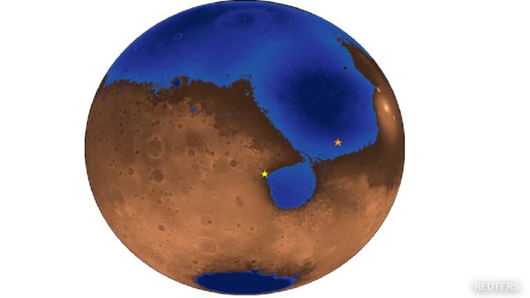 3 Billion Year old beach buried on mars discovered by scientists
