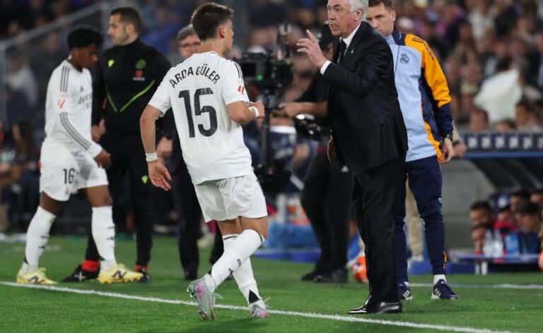 Real Madrid Win at Getafe to Keep Laliga Title Hopes Alive