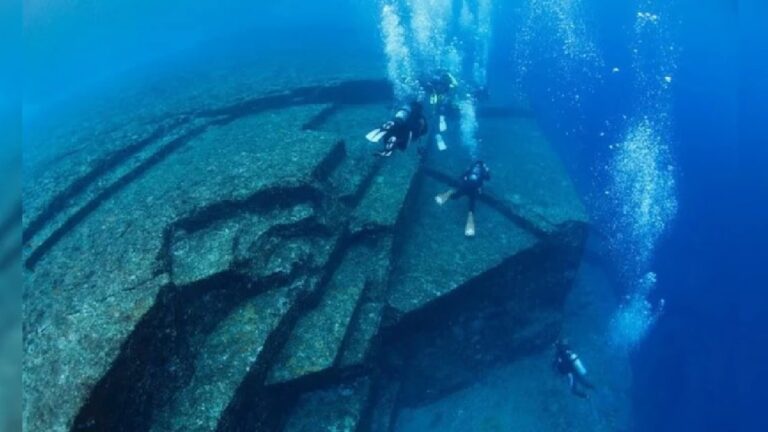 12000 year old underwater pyramid near japan sparks buzz about lost city