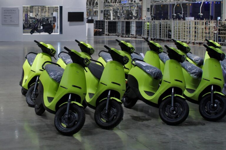 Ola Electric Added Soon to Be Launched Electric Motorcycles in its February sales, bajaj auto