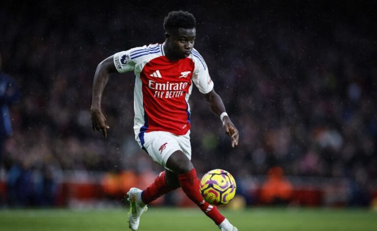 Arsenal’s Bukayo Saka Says Injury Break ‘Really Good’ Mentally