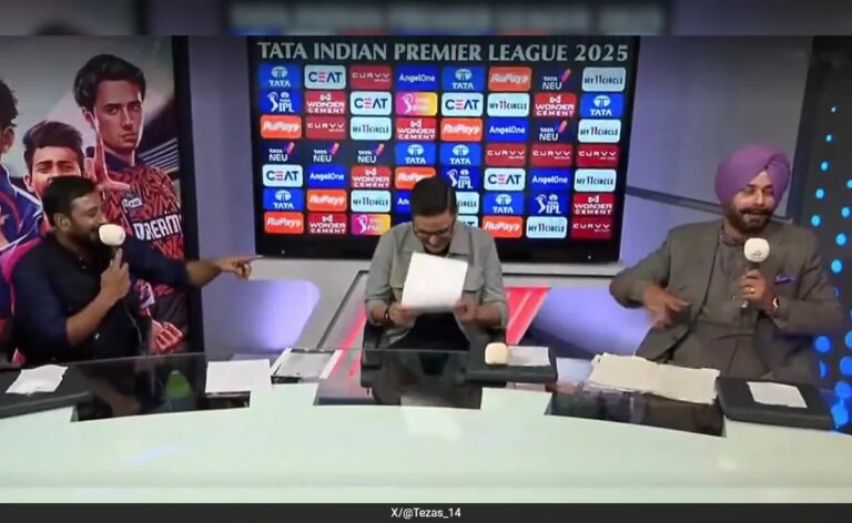 “Your idol is ‘girgit'”: Navjot Singh Sidhu, Ambati Rayudu in Ugly Spat on Live tv