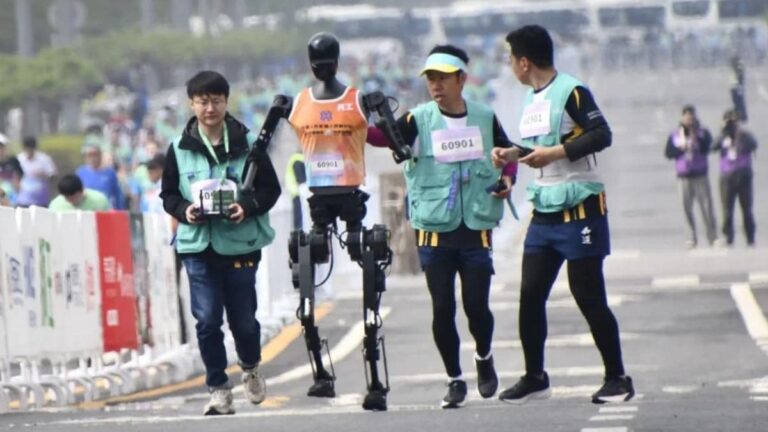 China Humanoid Robot Wins 21 km Half Marathon in Beijing Backed By Xiaomi Ubtech All Details