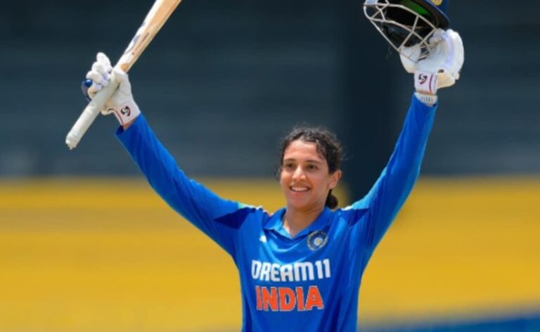Smriti Mandhana Moves to 2nd Spot in ICC Women’s ODI Batting Rankings
