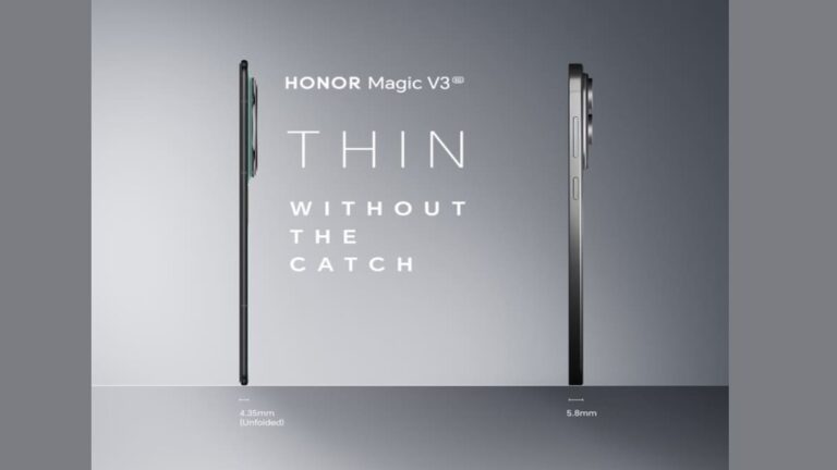 Honor to Launch Magic V3 Slimmer Than Galaxy S25 Edge with 5050mah Battery Know Details