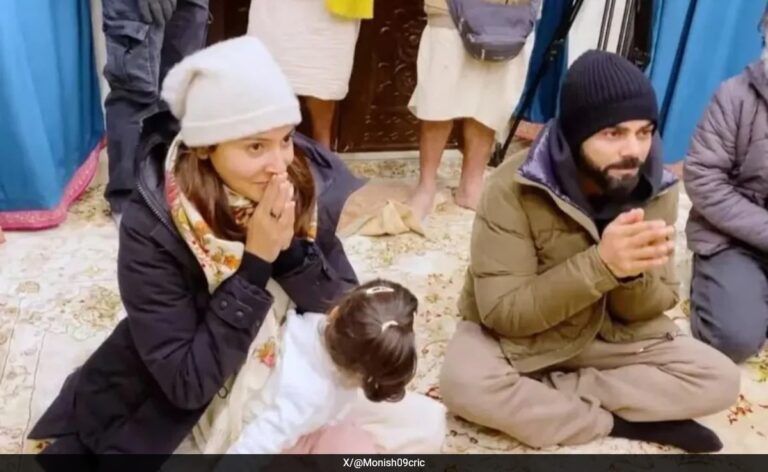 With anushka sharma beeside
