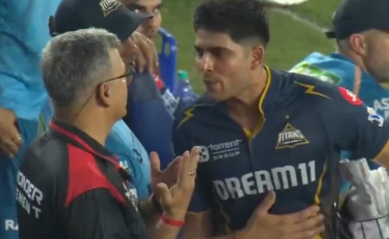 ‘Furious’ Shubman Gill Argues with Umpire After Controversial Dismissal Against Sunrisers Hyderabad