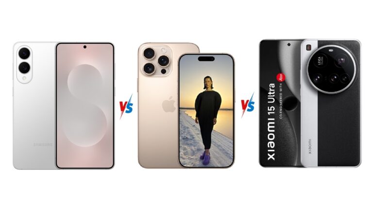 Samsung Galaxy S25 Edge vs Xiaomi 15 Ultra Vs iPhone 16 Pro Check Which is Best Flagship Phone