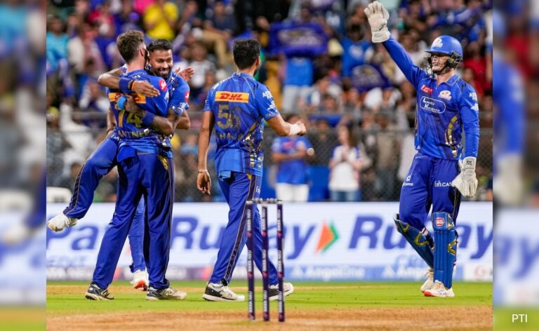 IPL 2025 Points Table: Mi Seal Playoff Spot, Race for Top Two Finish Heats Up