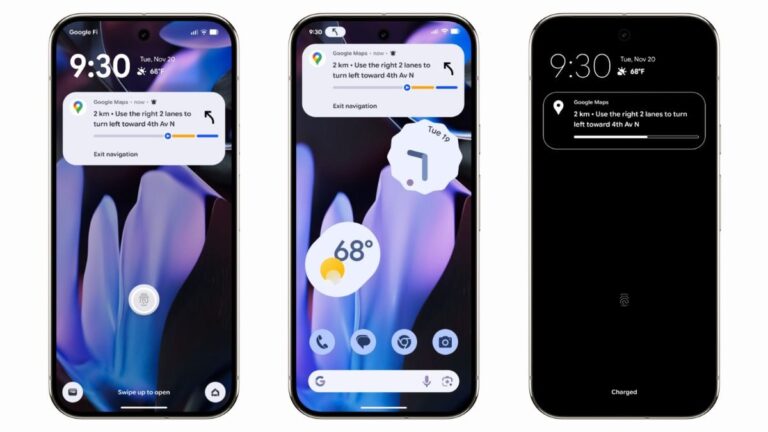 Android 16 brings iPhone like live updates feature Real Time Tracking on Lock Screen All Details