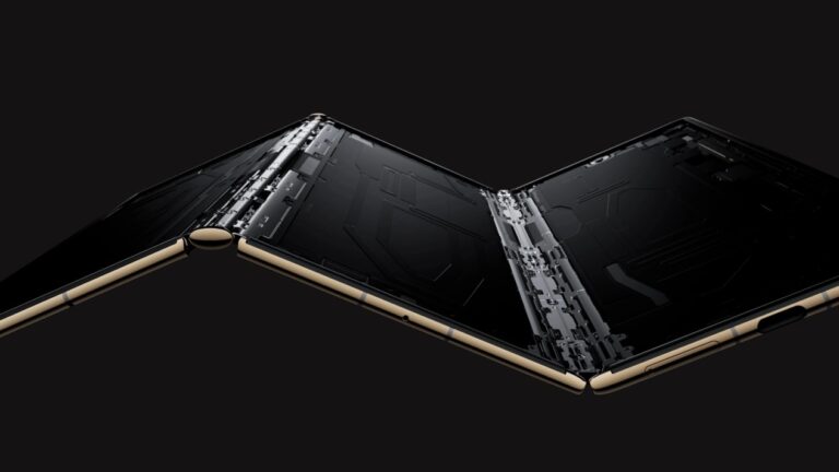 Samsung First Tri-Fold Smartphone May have 9.96 display in unfolded position, Huawei, Tecno